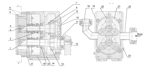 Насос роторный HP-10-01