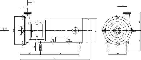 Центробежный насос SLX-10